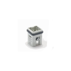 Insert HA, Raccordement à vis, mâle, 4 pin, 10A, Polycarbonate, 3A 